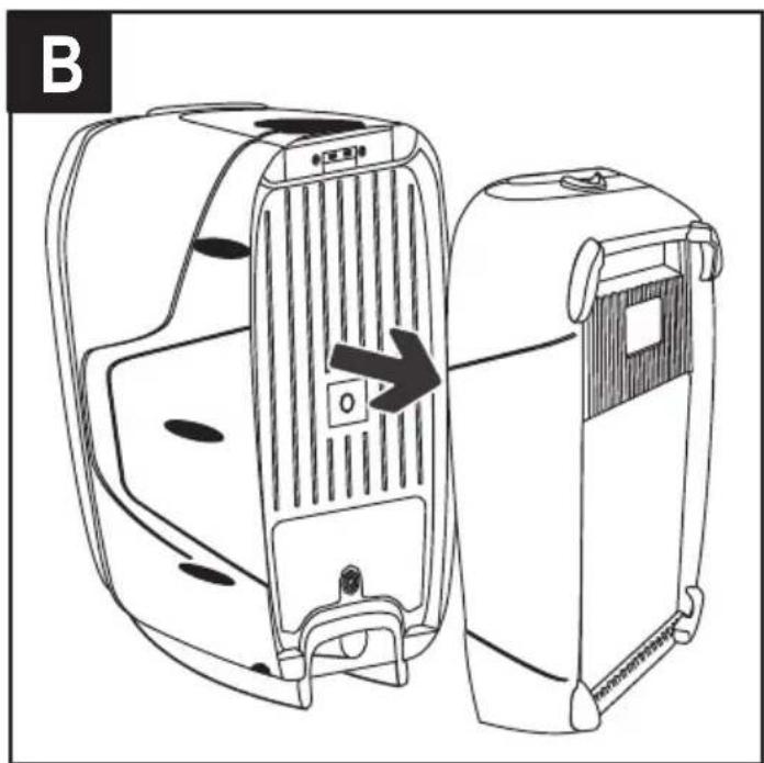 Steren BAF-520BT - Remove the battery compartments - 2