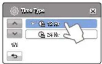 Time Type 12 Hz 24 Hz