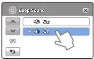 Beep Sound Off On