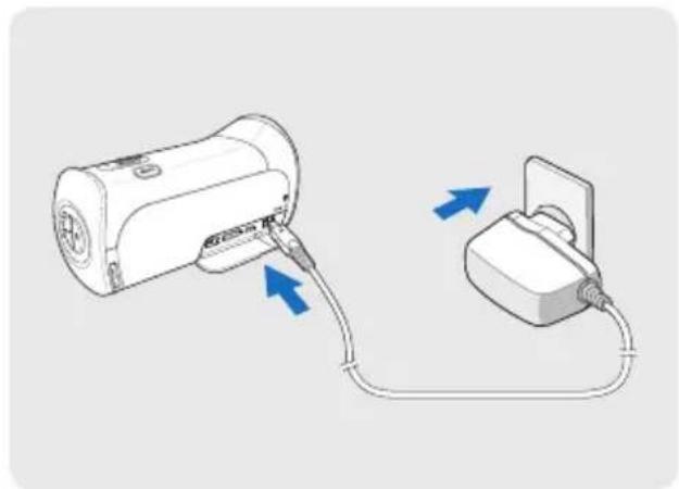 SAMSUNG HMX-T10BN - Utilización del cable USB - 1
