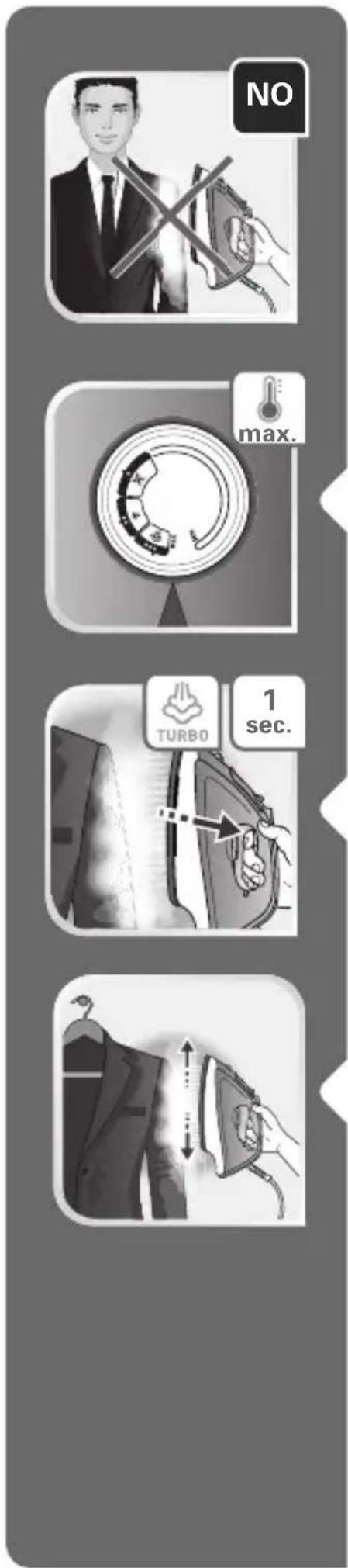 NO max. TURBO 1 sec.