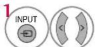 LG 42LU25 - Usando el botón de INPUT - 1