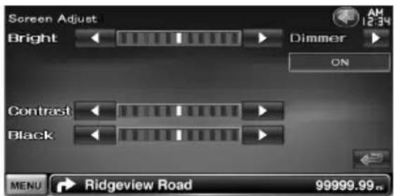 KENWOOD DDX8034BT - Ajustar cada elemento - 1