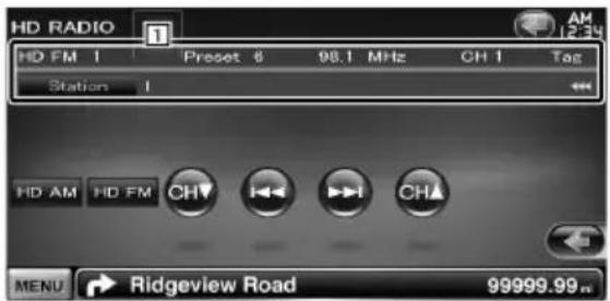 KENWOOD DDX8034BT - Funcionamiento de la pantalla de control de fuente - 1