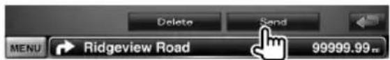 KENWOOD DDX8034BT - Crear un mensaje - 3