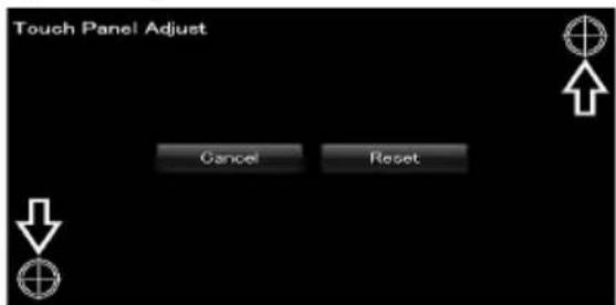 KENWOOD DDX8034BT - Ajuste del panel táctil - 1