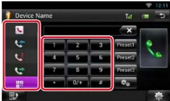 Device Name 1 2 3 4 5 6 7 8 9 • 0/+ #