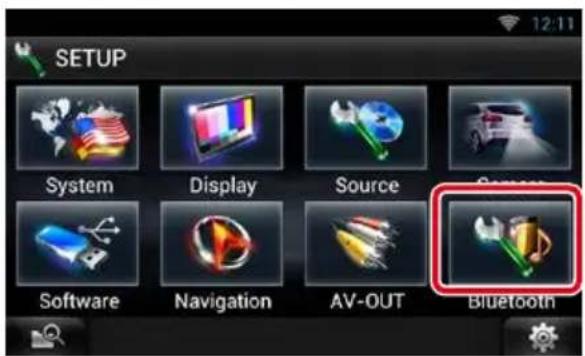 KENWOOD DNN9710BT - Configuración de la unidad de manos libres - 1