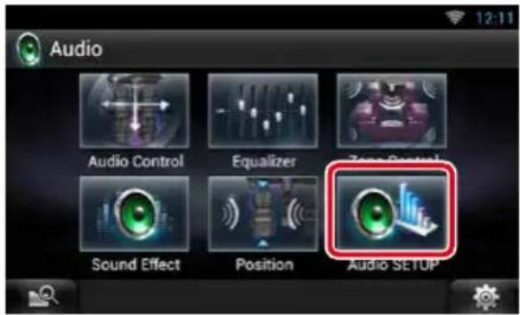 KENWOOD DNN9710BT - Ajuste del audio - 1