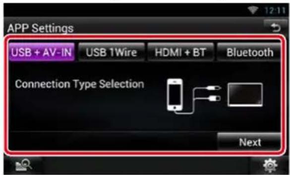 KENWOOD DNN9710BT - Al seleccionar [iPod / iPhone] - 1