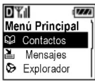 KYOCERA 2345 - Personalizar la pantalla de inicio Cambiar la vista del menú principal - 3