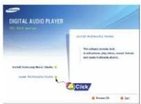 SAMSUNG YH-820 - Cómo instalar Multimedia Studio - 1
