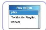 SAMSUNG YH-820 - I Opciones de reproducción (Artists, Albums, Tracks, Genres) - 1