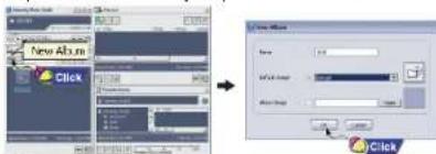 SAMSUNG YH-820 - I Crear un álbum - 3