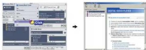 SAMSUNG YH-820 - Cargar un archivo grabado - 3