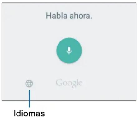 Habla ahora. Google Idiomas