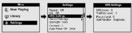 SAMSUNG YH-920 - Ajustes de grabación - 1