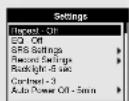 SAMSUNG YH-920 - Ajustes del ecualizador - 1