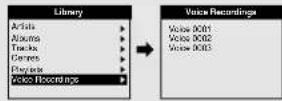 SAMSUNG YH-920 - | Buscar y seleccionar archivos de voz - 1