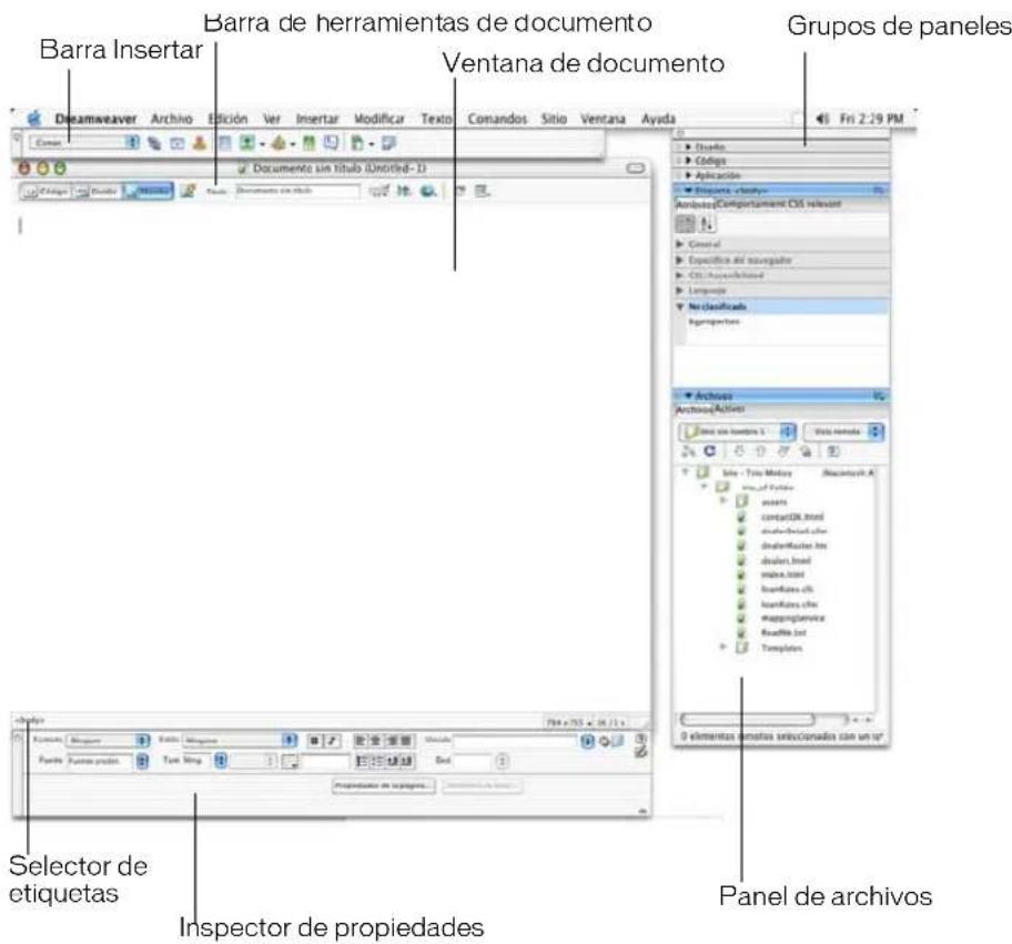 ADOBE Dreamweaver MX 2004 - Diseño del espacio de trabajo - 2