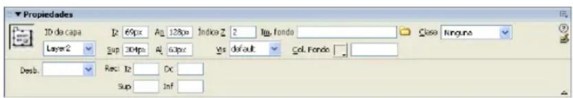 ADOBE Dreamweaver MX 2004 - Para ver y configurar propiedades de capa: - 1