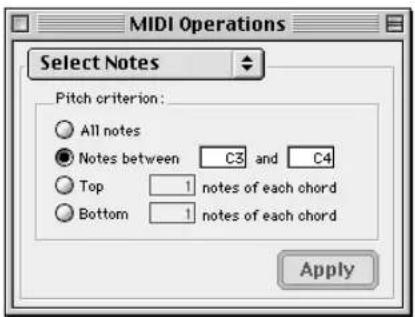 Avid Pro Tools 5.1 - Select Notes - 1