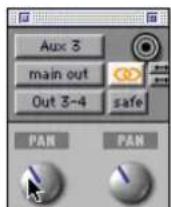 Avid Pro Tools 5.1 - Vinculación de panorámico de audio - 1