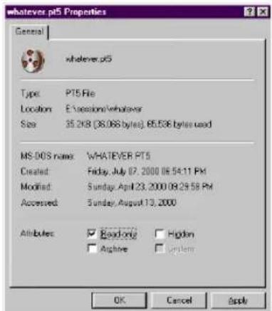 Avid Pro Tools 5.1 - Creación de plantillas Windows - 1