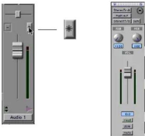 Avid Pro Tools 5.1 - Ventanas Output para pistas y envíos - 1