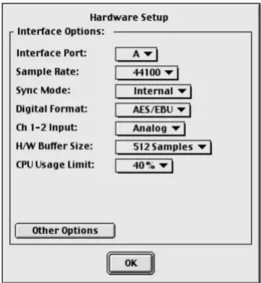 Avid Pro Tools 5.1 - Configuración de hardware de Pro Tools TDM - 1