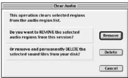 Avid Pro Tools 5.1 - Eliminación de regiones no utilizadas - 2