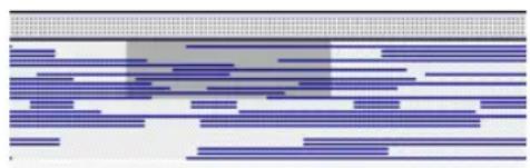 Avid Pro Tools 5.1 - Desplazamiento en la ventana Universe - 1