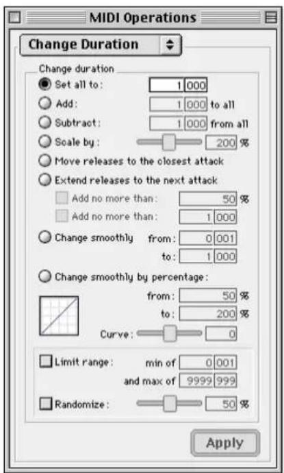 Avid Pro Tools 5.1 - Change Duration - 2
