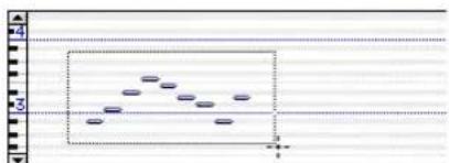 Avid Pro Tools 5.1 - Selección de notas MIDI - 1