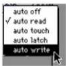 Avid Pro Tools 5.1 - Escritura de automatización - 3