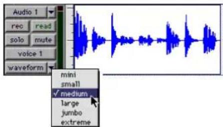 Avid Pro Tools 5.1 - Altura de pista - 3