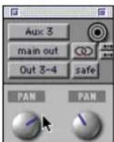 Avid Pro Tools 5.1 - Vinculación de panorámico de audio - 2