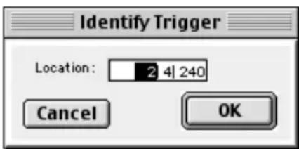 Avid Pro Tools 5.1 - Edición de activadores de tiempo - 3