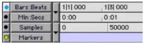 Bars :Beats 1|1| 000 | 1|3| 000 Min :Seos 0:00 | 0:01 Samples 0 | 50000 Markers