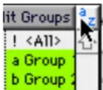 Avid Pro Tools 5.1 - Activación de grupos - 1