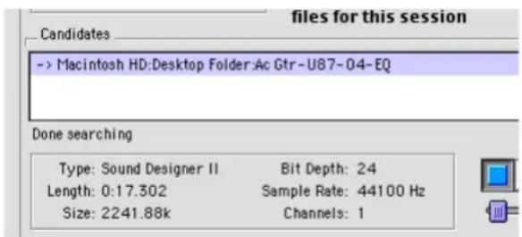 Avid Pro Tools 5.1 - ID de archivo - 2