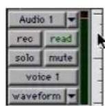 Avid Pro Tools 5.1 - Altura de pista - 1