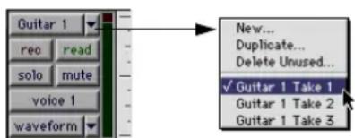 Avid Pro Tools 5.1 - Listas de reproducción - 1