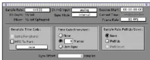 Avid Pro Tools 5.1 - Grabación desde una fuente digital - 1