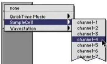 Avid Pro Tools 5.1 - Configuración de canales MIDI - 1