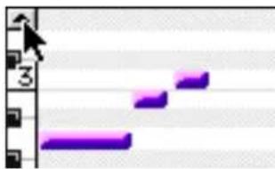 Avid Pro Tools 5.1 - Vista de notas para pistas MIDI - 2