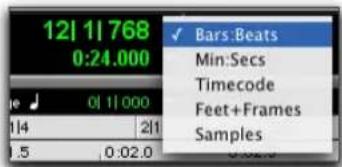 12| 1|768 0:24.000 Bars:Beats Min:Secs Timecode Feet+Frames Samples