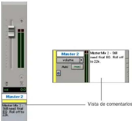 Avid Pro Tools 6.7 - Para mostrar y ocultar las vistas en las ventanas Mix o Edit: - 2