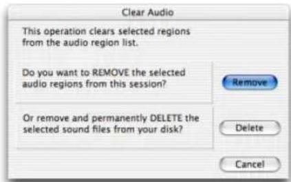 Avid Pro Tools 6.7 - Para localizar y eliminar regiones no usadas de una sesión: - 1