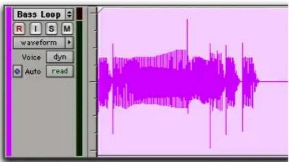 Avid Pro Tools 6.7 - Controles de pista y altura de pista - 1